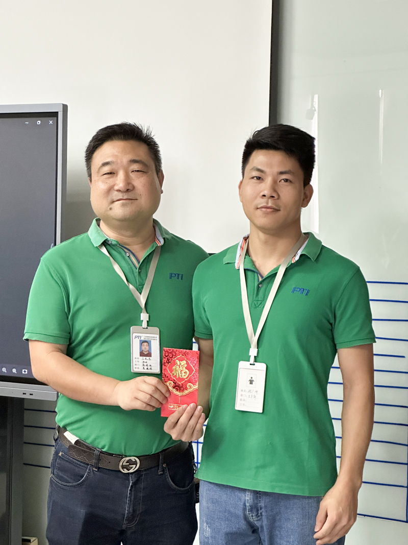 PTI公司3月优秀员工揭晓，治具部骆广坤荣获殊荣（images 1）